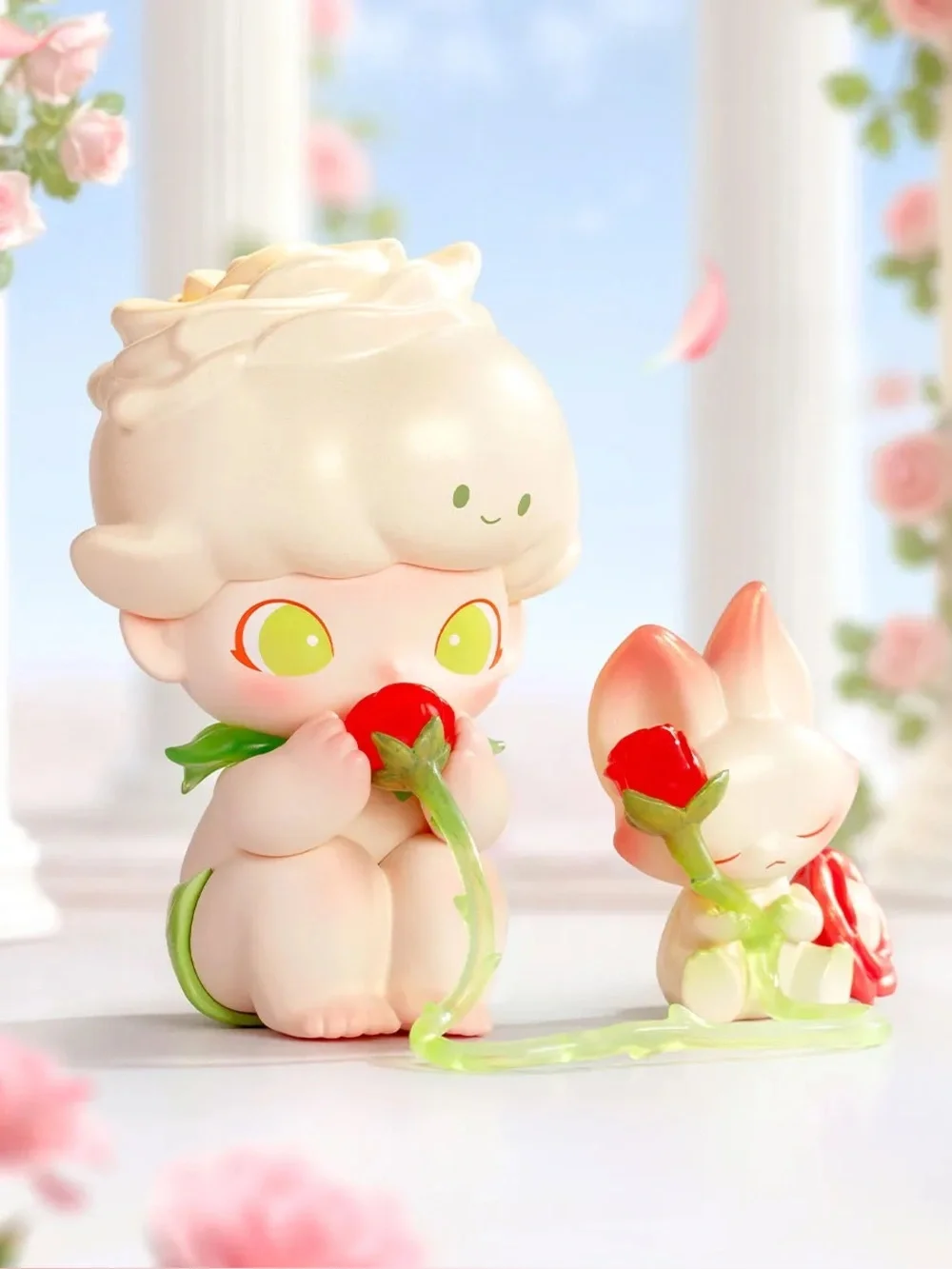 New Pop Mart Dimoo Whisper Of The Rose Vinyl Figure Hangcard